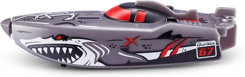 Miniatura 8 de Robo Alive Robo Boats, Tiburón Blanco y Tiburón Dino, Pack de 2, de ZURU, Juguete de Barco Activado por Agua, (Exclusivo de Amazon)