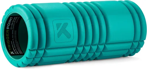 Miniatura 2 de TriggerPoint Grid 1.0 Foam Roller - 13" Multi-Density Massage Roller for Deep Tissue & Muscle Recovery - Relieves Tight, Sore Muscles & Kinks, Verde