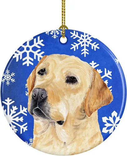 Miniatura 157 de Caroline's Treasures Cavalier Spaniel - Adorno de cerámica para colgar en el árbol de Navidad, para el hogar, Navidad, fiestas, regalo, 3 pulgadas