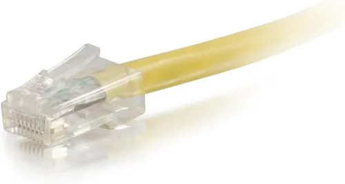 Miniatura 32 de C2G 24494 Cable cruzado Cat5e - Cable de conexión de red sin blindaje sin arranque, naranja (3 pies, 3.0 ft)