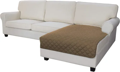 Miniatura 60 de Easy-Going - Fundas para sofá seccional en forma de "L" para perros, funda reversible para sofá, funda para chaise longue, protector de muebles