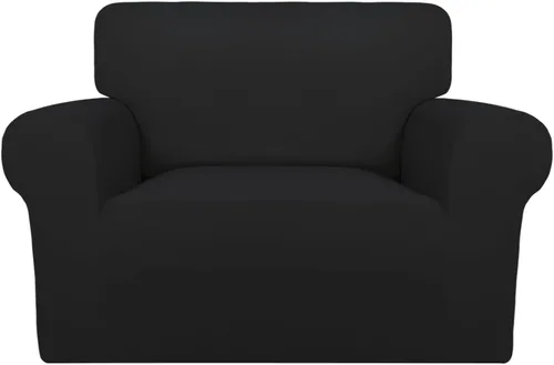 Miniatura 136 de PureFit - Funda superelástica con bolsillo p/protección de sofá/sillón - Suave cubierta de elastano antideslizante, lavable, c/base elástica, apta