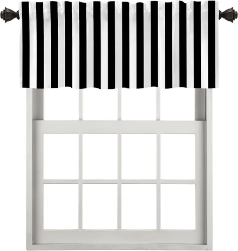 Miniatura 29 de Cortinas opacas de poliéster multicapa para cafetería, con diseño de diamantes, 2 unidades, 26 x 24 pulgadas