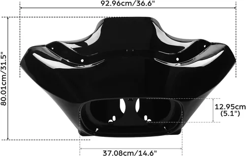 Miniatura 3 de XMT-MOTO Kits interiores y exteriores de carenado ABS de inyección aptos para Harley Road Glide FLTR 1998-2013