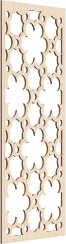 Miniatura 90 de Ekena Millwork WALW14X35X0250STGRO Southgate - Paneles de pared decorativos de madera con calado, 13 3/8 pulgadas de ancho x 34 3/8 pulgadas de rojo