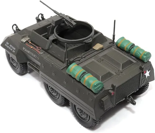 Miniatura 3 de Coche utilitario blindado M20 a escala 1:43 Militaria fundido a presión por Motor city classics Modelo 23203-43
