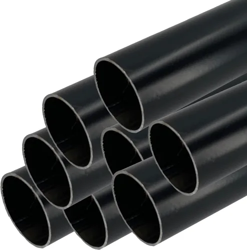 Miniatura 8 de Barra redonda resistente para armario de 48 pulgadas de diámetro, 1.22 pulgadas de diámetro, poste de ropa negro, 1 paquete