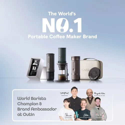 Miniatura 4 de OutIn Nano Máquina de café espresso eléctrica portátil con vaso de viaje