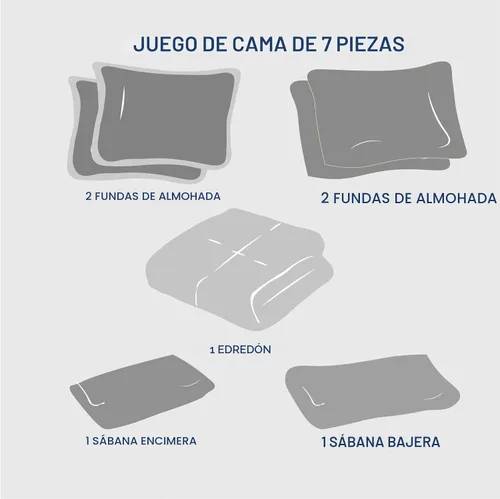 Miniatura 7 de Zzlpp Juego de edredón Queen de 7 piezas, ropa de cama de seersucker naranja quemado en una bolsa con sábanas, juegos de ropa de cama ligeros con 1