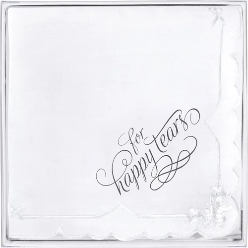Miniatura 2 de Lillian Rosepañuelo de 7 pulgadas para papá, Genérico, 12", Blanco