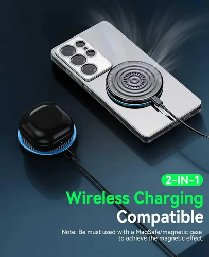 Miniatura 8 de Cargador inalámbrico para Samsung 2Pack 6FT 15W Samsung Cargador inalámbrico magnético almohadilla de carga rápida para Samsung Galaxy S26/S25