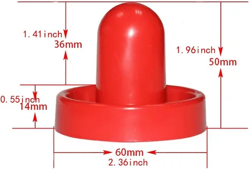 Miniatura 2 de 8 piezas Air Air Hockey Paddle Puck Puck Reemplazo Mini Slider Pusher Multi Mesa de Juego Accesorios de Repuesto
