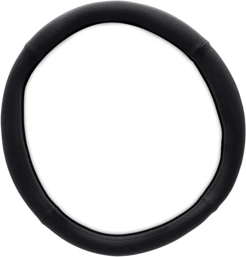 Miniatura 2 de RoadPro RPSW3006 - Funda para volante de piel auténtica, color negro