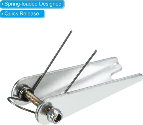 Miniatura 4 de PATIKIL Kit de pestillo de seguridad de gancho de 2.5 pulgadas, paquete de 2 piezas de repuesto de enganche de receptor de remolque de metal