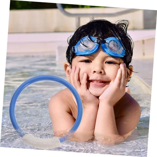 Miniatura 4 de GALPADA Anillos y palos de buceo para el hogar para entrenamiento submarino resistente al desgaste, juegos de piscina, ligeros y seguros