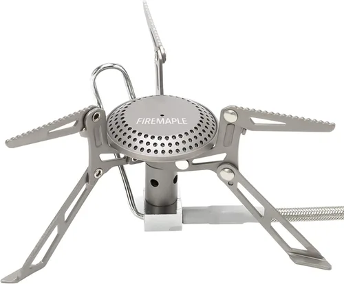 Fire-Maple Blade 2 Estufa portátil de propano para acampar y mochilero ultraligera | Estufas de senderismo de titanio con tubo de precalentamiento |