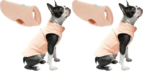 Miniatura 15 de Gooby Chaleco de Forro Polar Suéter para Perro - Azul, X-Large - Chaqueta Pullover Cálida de Forro Polar con Anilla en O para Correa para Perros