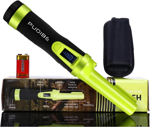 Miniatura 8 de Detector de Metales con Pantalla LCD Totalmente Impermeable Pinpoint Pinpointer - (Tres Modos) Buscador de Localización de Tesoros de 360°