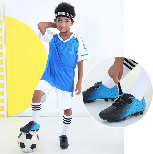 Miniatura 4 de brooman Zapatos deportivos de fútbol para niños y niñas, para exteriores