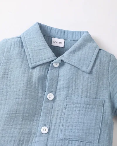 Miniatura 4 de Conjunto de ropa de verano para bebé y niño, camiseta de manga corta de algodón, pantalones cortos de dinosaurios, conjunto de ropa para niño