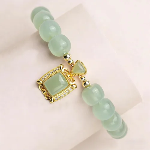 Miniatura 4 de Pulsera de la suerte para mujeres y hombres, juego de pulseras coloridas de cuentas de ágata retro, energía positiva, protección y buena fortuna