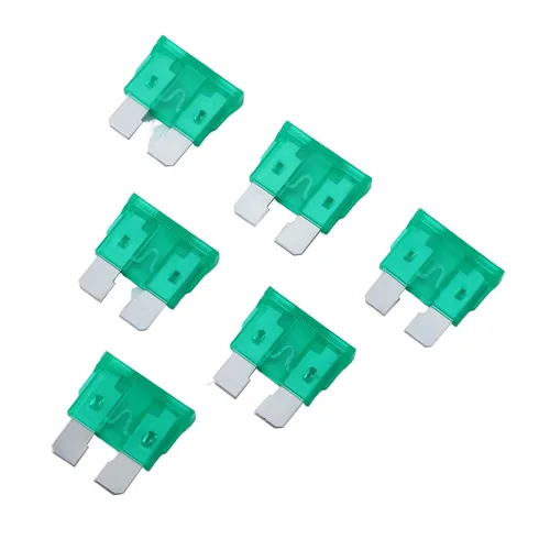 Miniatura 5 de 100 Pack de fusibles auto 30 AMP ATC/ATO estándar hoja de fusible regular 30A para coche, camión, barco, marina, RV