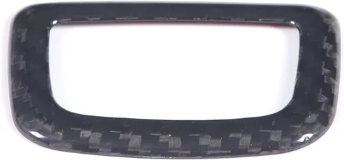 Miniatura 6 de Sekhyna Cubierta de botón del interruptor del maletero compatible con Corvette C8 Stingray 2020 2021 2022 2023 fibra de carbono real / ABS 1 pieza