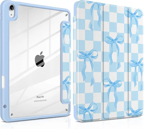 Miniatura 48 de MEEgoodo Funda para iPad Air de 11 pulgadas M3 2025 / M2 2024, para iPad Air de 5ª y 4ª generación de 10.9 pulgadas 2022/2020, funda para tableta