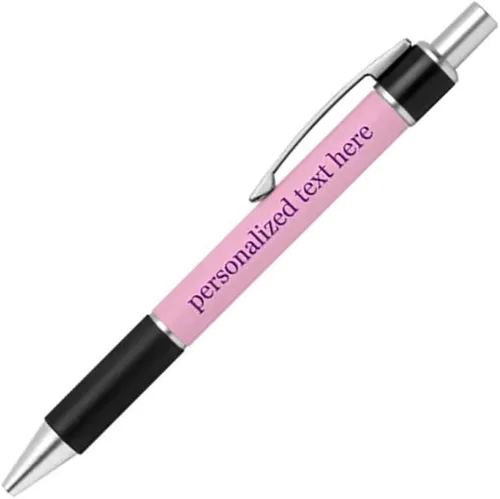 Miniatura 38 de Bolígrafo personalizado – Nombre o mensaje personalizado – Colores o impresiones – Regalo de papelería, suministros para la escuela de negocios