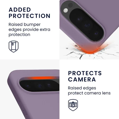 Miniatura 180 de kwmobile Funda Compatible con Google Pixel 6 Pro - Funda de teléfono de silicona TPU con acabado suave - Azul Arrecife