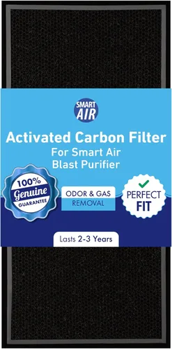 Smart Air (también conocido como Smart Health) Blast MKII - Filtro de carbono de repuesto genuino que elimina olores, humo, ozono y gases nocivos,