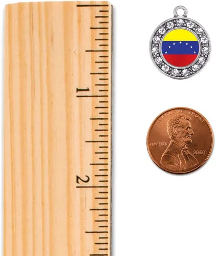 Miniatura 3 de Inspired Silver - Pulsera de plata con colgante circular con circonita cúbica