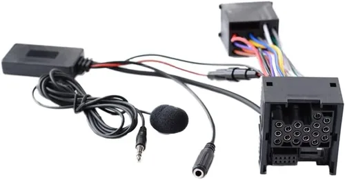 Miniatura 3 de Adaptador AUX de audio compatible con Bluetooth 5.0 con micrófono, compatible con BMW Serie 3 E46 320i, 320ci, 320cic, 323i, 323ci, 323cic, 325i