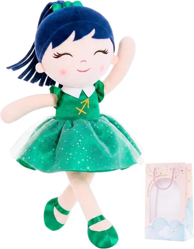 Miniatura 10 de Regalos de bebé niña muñecas de felpa constelaciones muñeca zodiaco regalo de cumpleaños 17 pulgadas Leao