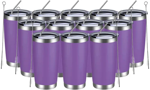 Miniatura 39 de MEWAY - Vaso de 20 onzas para café Azul marino