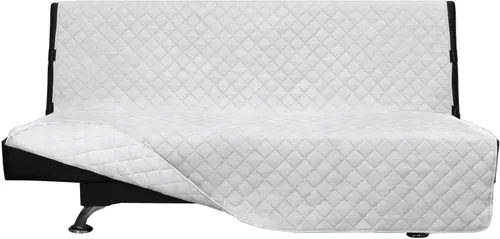 Miniatura 233 de Easy-Going - Funda para sofá, futón y sillón sin reposabrazos, reversible, resistente al agua, para mascotas y niños (azul oscuro/azul claro)