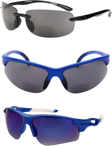 Miniatura 10 de Mass Vision 'The Allstars' - 3 pares de nuestros lentes de sol unisex bifocales ligeros más populares