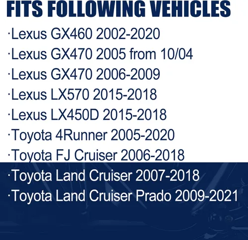 Miniatura 5 de FEXON Motor de refuerzo de freno de bomba ABS compatible con Lexus GX460 GX470 LX570 LX450D Toyota 4Runner FJ Cruiser Land Cruiser 47960-60050