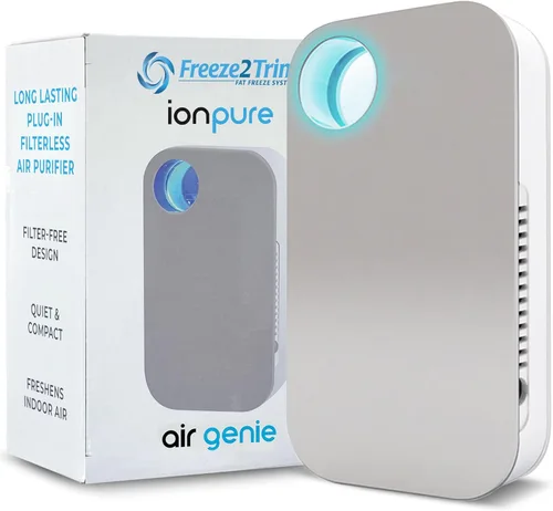 Ion Pure - Purificador de aire enchufable para el hogar, tecnología de iones negativos para reducción de alérgenos y olores, sin filtro, compacto,