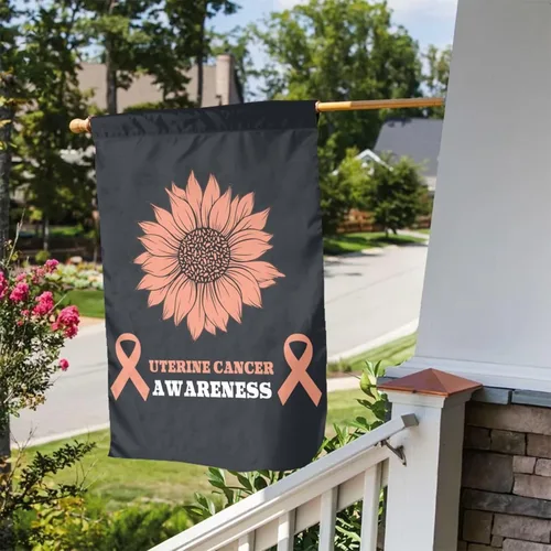 Miniatura 20 de Bandera de jardín de concientización sobre la enfermedad de Alzheimer de 12 x 18 pulgadas, cartel vertical de doble cara para decoración del hogar