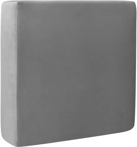 Miniatura 14 de Fundas de cojín de terciopelo para sofá, funda elástica para cojín de sofá suave, protector de muebles extraíble y lavable para sala de estar, Negro