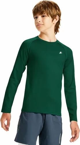 Miniatura 37 de Devoropa - Camiseta de compresión para niños pequeños, camiseta de fútbol y béisbol de manga larga, camiseta interior deportiva de secado rápido