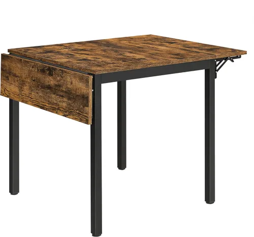 Miniatura 9 de VASAGLE Colección MAEZO - Mesa de comedor extensible para 4/6/8, mesa de cocina con patas cónicas, transiciones curvas, para comedor, cocina