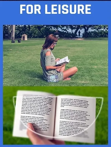 Miniatura 5 de Calabria Hydrotac OPTX 20/20 Lentes de Lectura Bifocales Adhesivas de Aumento para Gafas de Sol Reutilizables Transparente (paquete de 2)