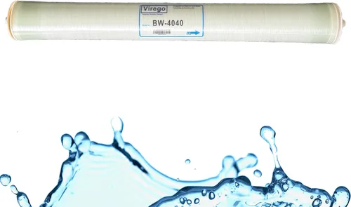 BW-4040, Membrana RO de 10,16 cm x 101,6 cm para Desalinización de Agua Salobre, Membrana de Ósmosis Inversa BW 4040 para Toda la Casa, Agua