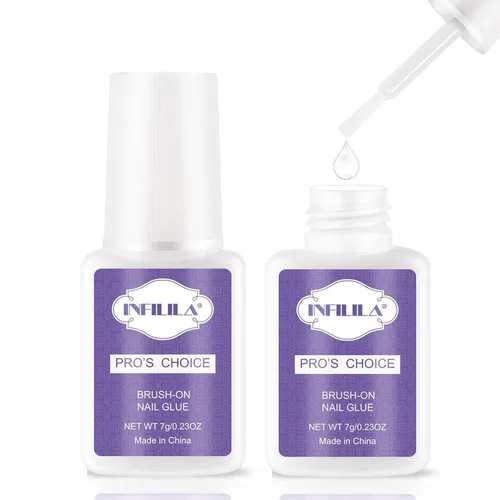 Miniatura 10 de Pegamento de uñas para uñas de acrílico.