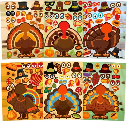 Miniatura 9 de LINAYE 60 hojas de calcomanías de Halloween para niños pequeños, haz tus propias calcomanías, relleno de bolsas de golosinas de Halloween