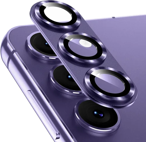 Miniatura 12 de Korecase Diseñado para Samsung Galaxy S23 Ultra Protector de lente de cámara Película de lente de vidrio templado, cubierta de cámara de metal