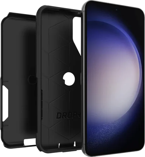 Miniatura 5 de OtterBox Funda para Galaxy S23+ Commuter Series, negra, delgada y resistente, apta para bolsillo, con protección de puerto Resistente