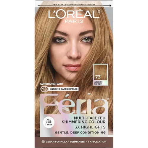 Miniatura 70 de L'Oreal Paris Feria - Tinte permanente multifacético y brillante, 60 Crystal Brown (castaño claro), paquete de 1 60 marrón claro